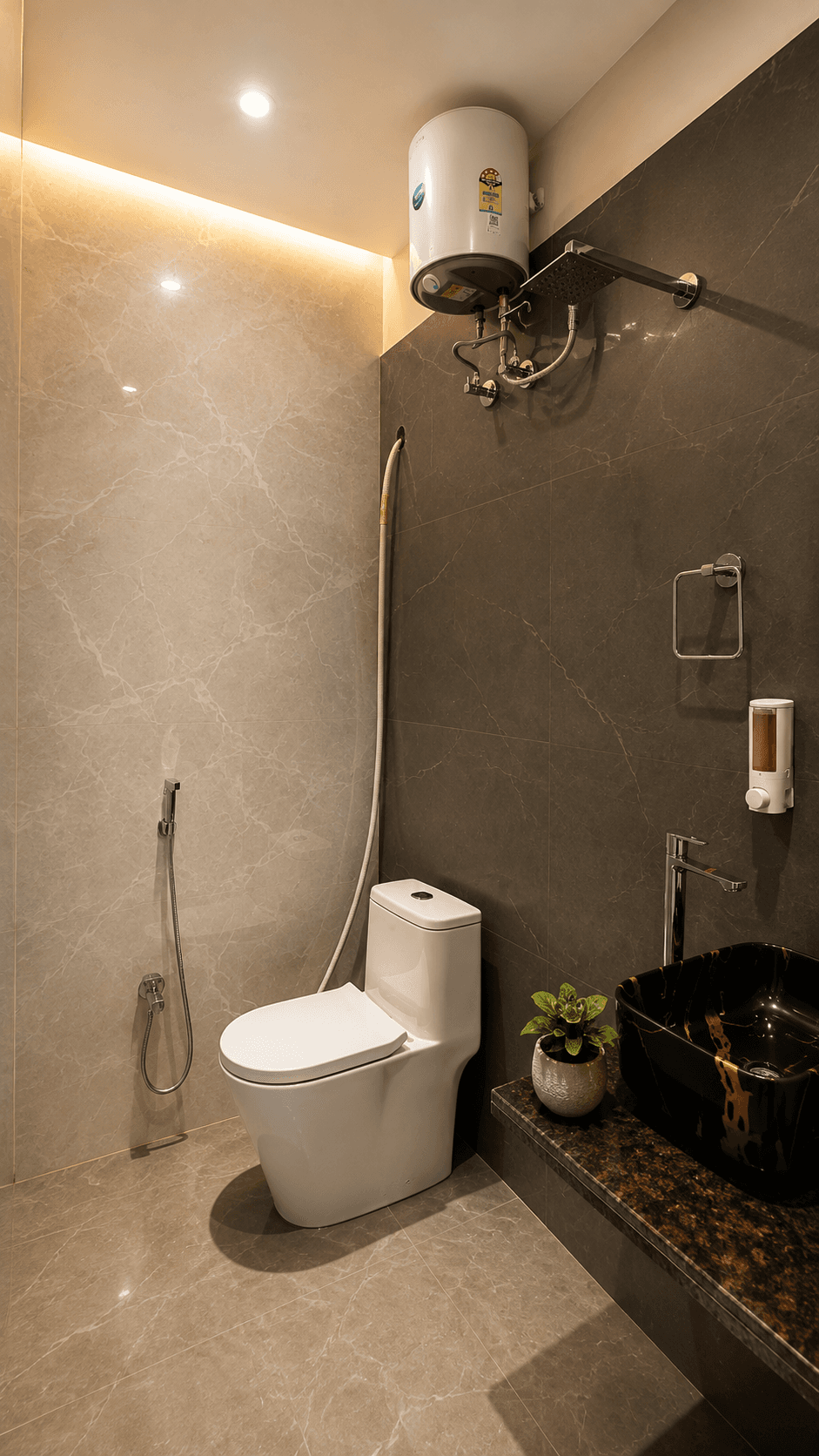 Room bathroom at The City Crown Resort